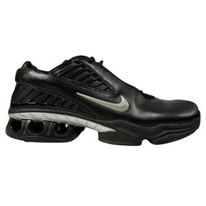 Nike Shox Training Shoes Black Silver Men’s Size 9 (EU 42.5) Leather